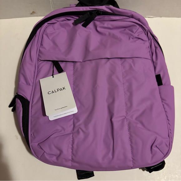 Calpak Luka 15 inch Laptop Backpack. Color: Lilac New With Tags - Picture 2 of 9